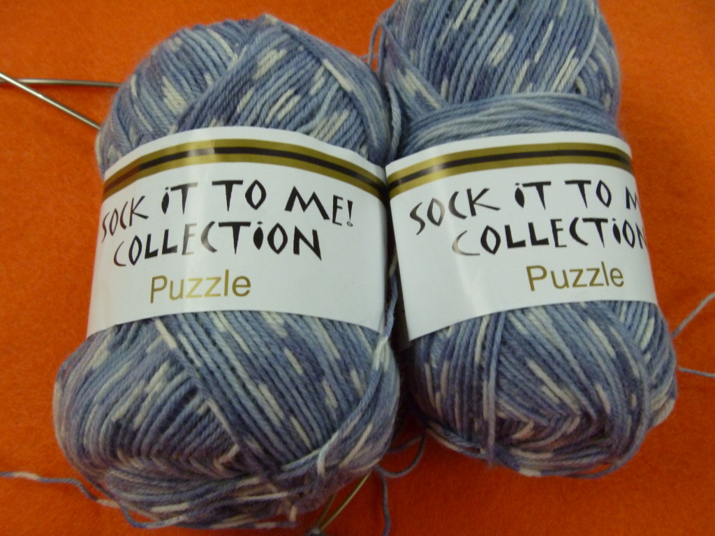P1000509 yarn for flecked socks